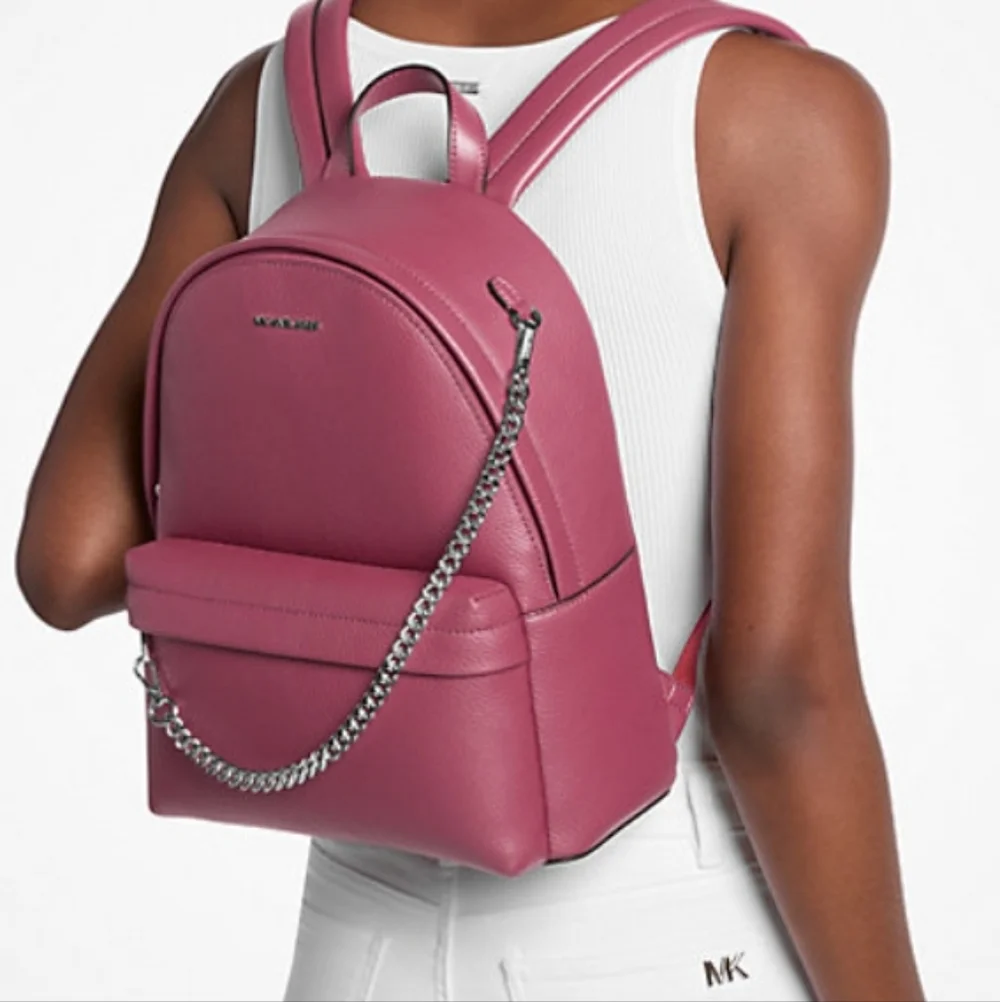 NWT Dark Raspberry Medium Slater Backpack - Picture 4 of 6